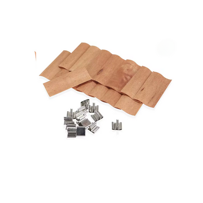 Pabilo de madera ondulada para velas