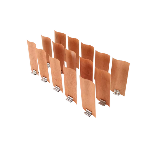 Pabilo de madera ondulada para velas