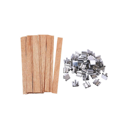Pabilo de madera sencillo para velas