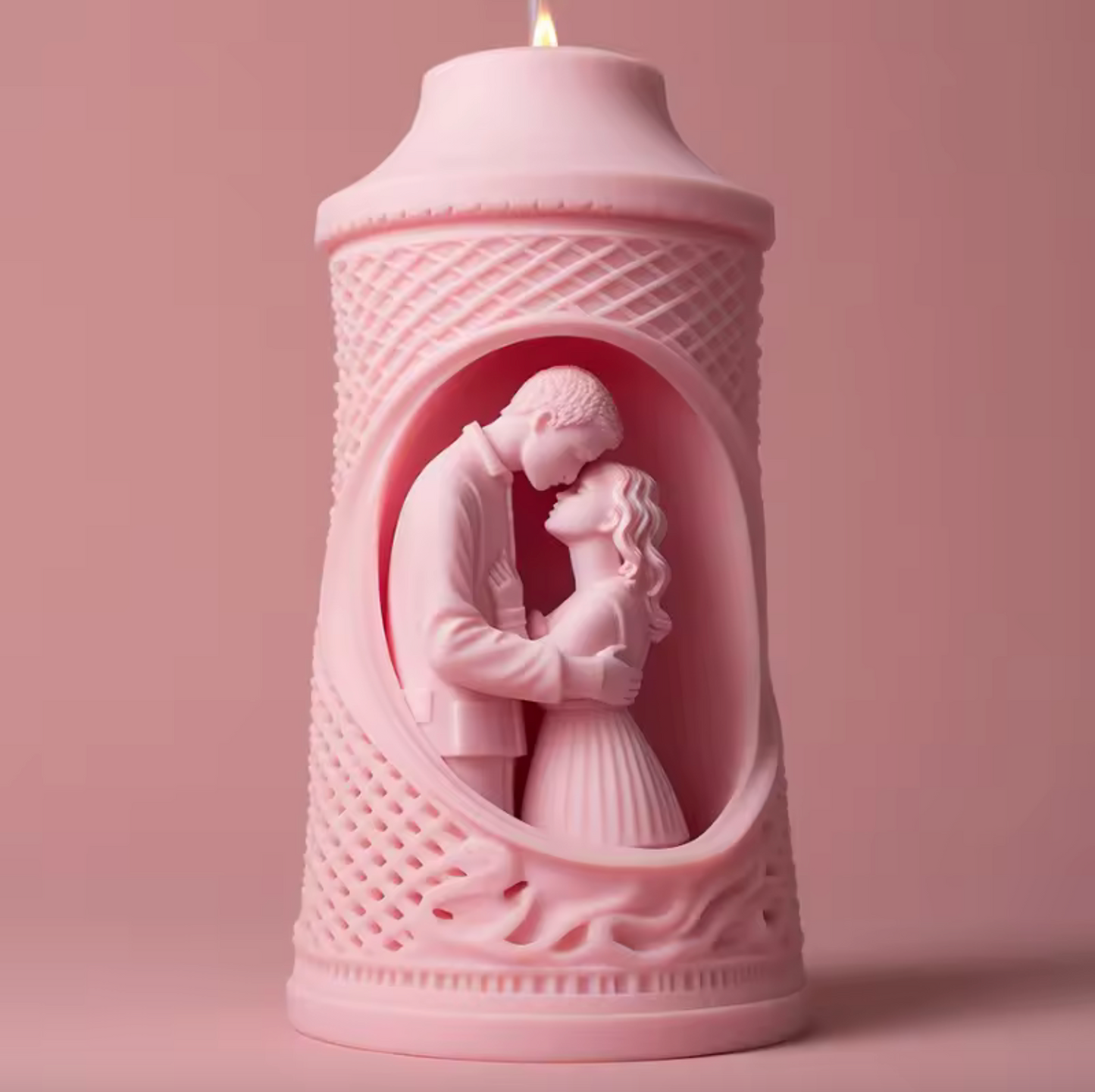 Molde silicona vela pareja esposos matrimonio