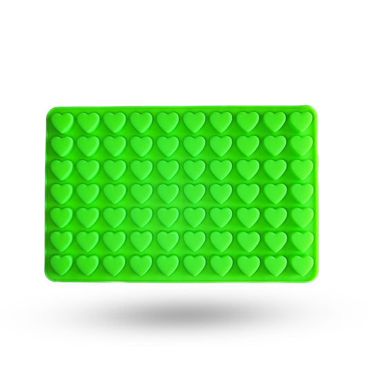 Molde corazón mini 70 cavidades