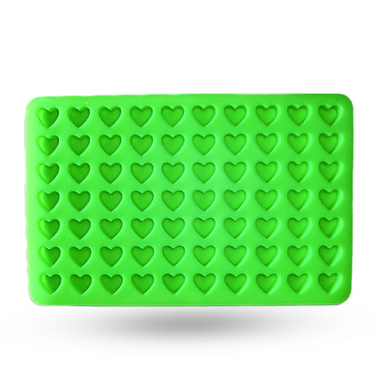 Molde corazón mini 70 cavidades