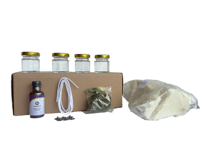 Kit para velas de cera de soya
