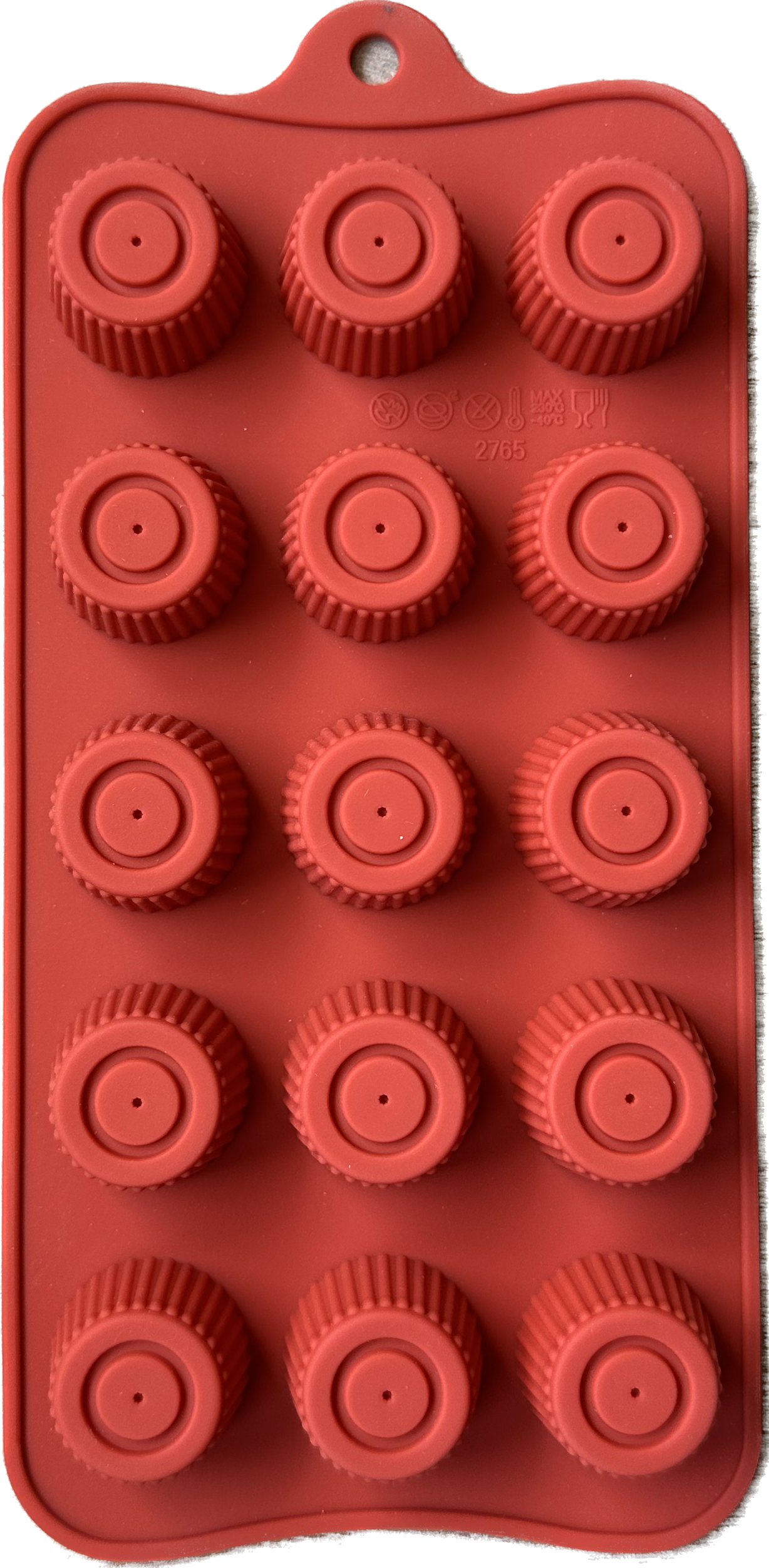 Molde silicona bombones de chocolate