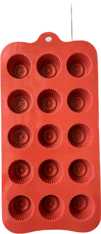 Molde silicona bombones de chocolate