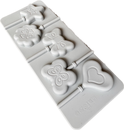 Molde de silicona para paleta tipo chupeta 5 formas