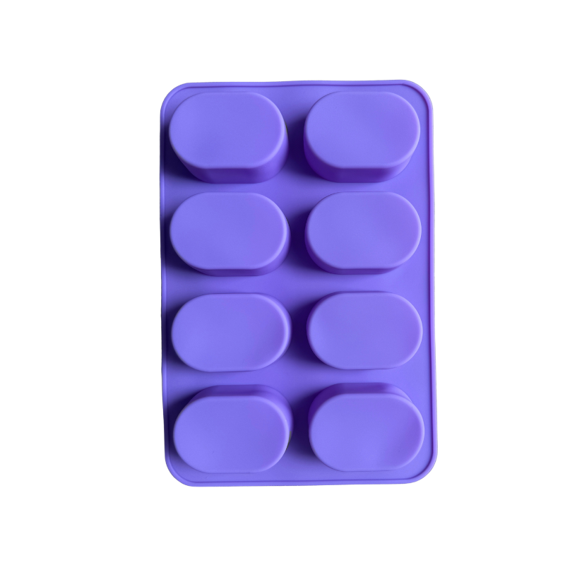 Molde ovalado 8 cavidades