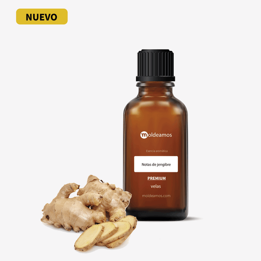 Esencia Aromática Notas de jengibre para Velas