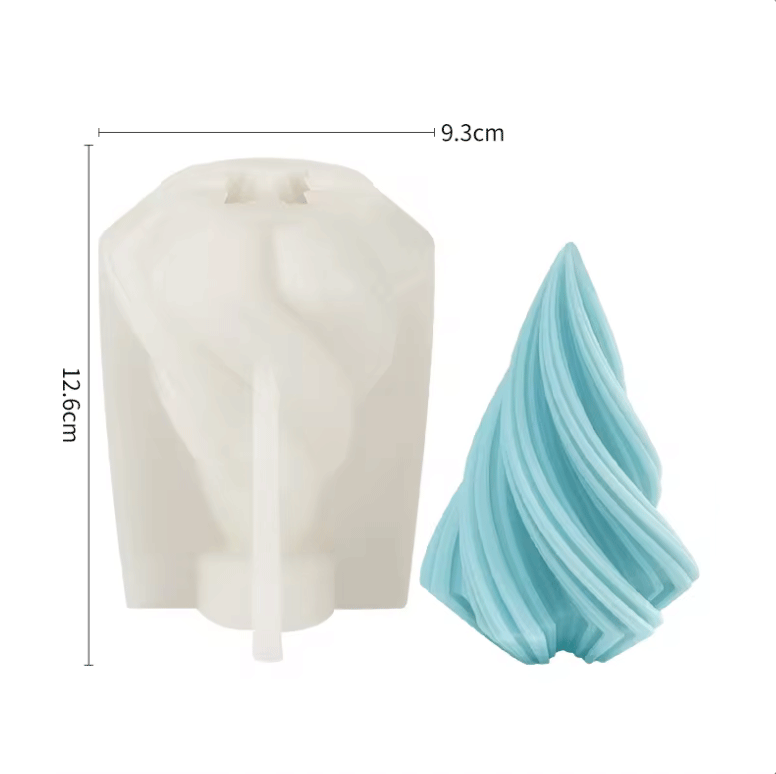 Molde silicona vela arbol M