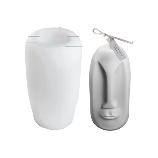 Escultura rostro largo