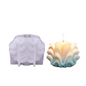 Molde silicona velas formas conchas 2