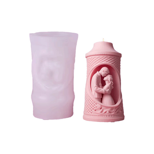 Molde silicona vela pareja esposos matrimonio