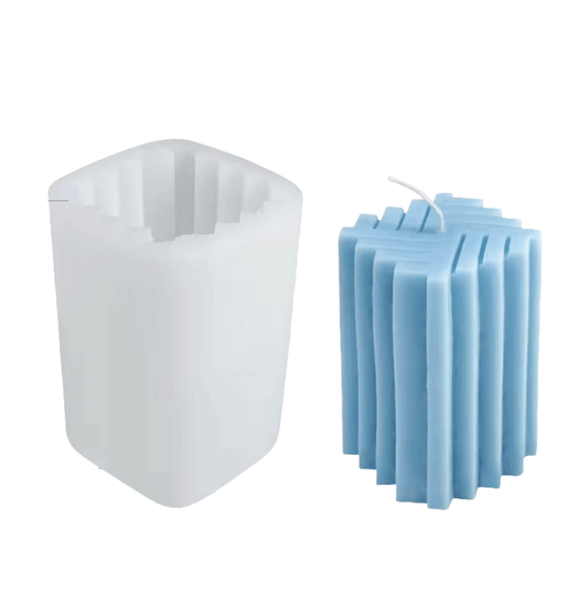 Prisma patrón tejido columna mediano