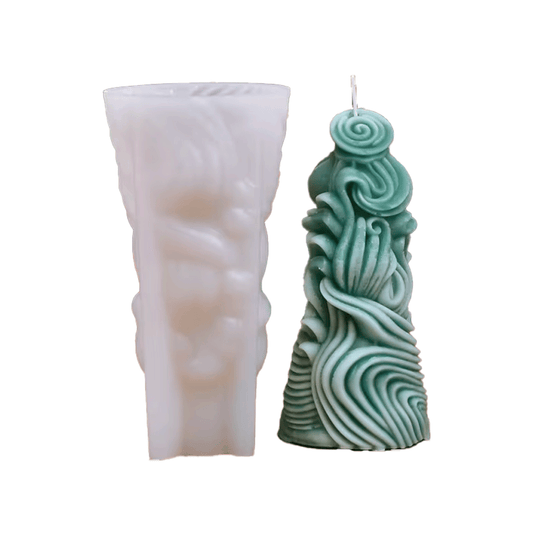 Torre cono lineas curvas arbol