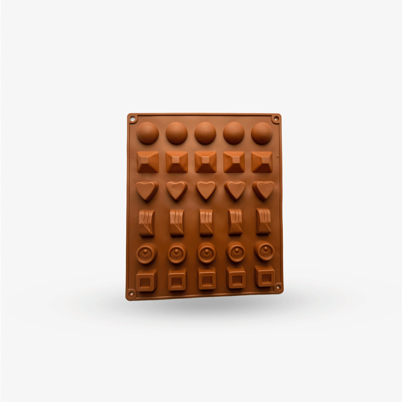 Molde para bombones de chocolates de 6 formas