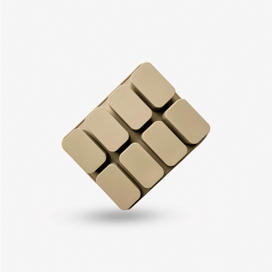 Molde rectangular borde redondo pequeño alto