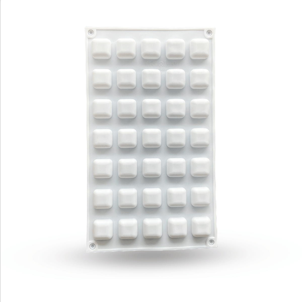 Molde  caramelos chocolates cuadrado gema