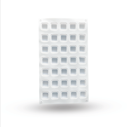 Molde  caramelos chocolates cuadrado gema