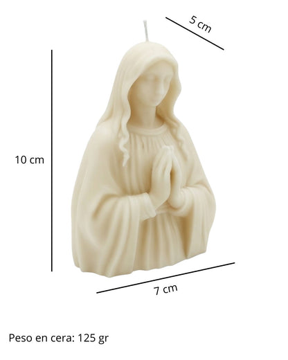 Molde Virgen Maria Orando