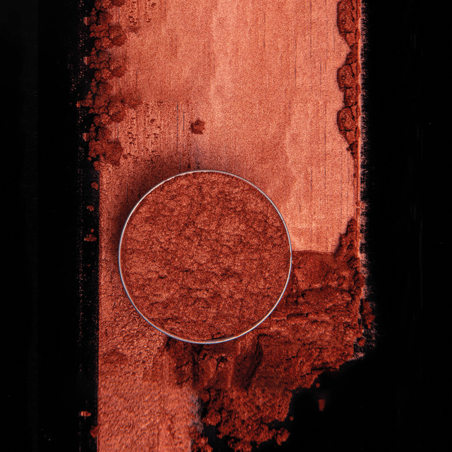 Pigmento perlado cobre cosmético