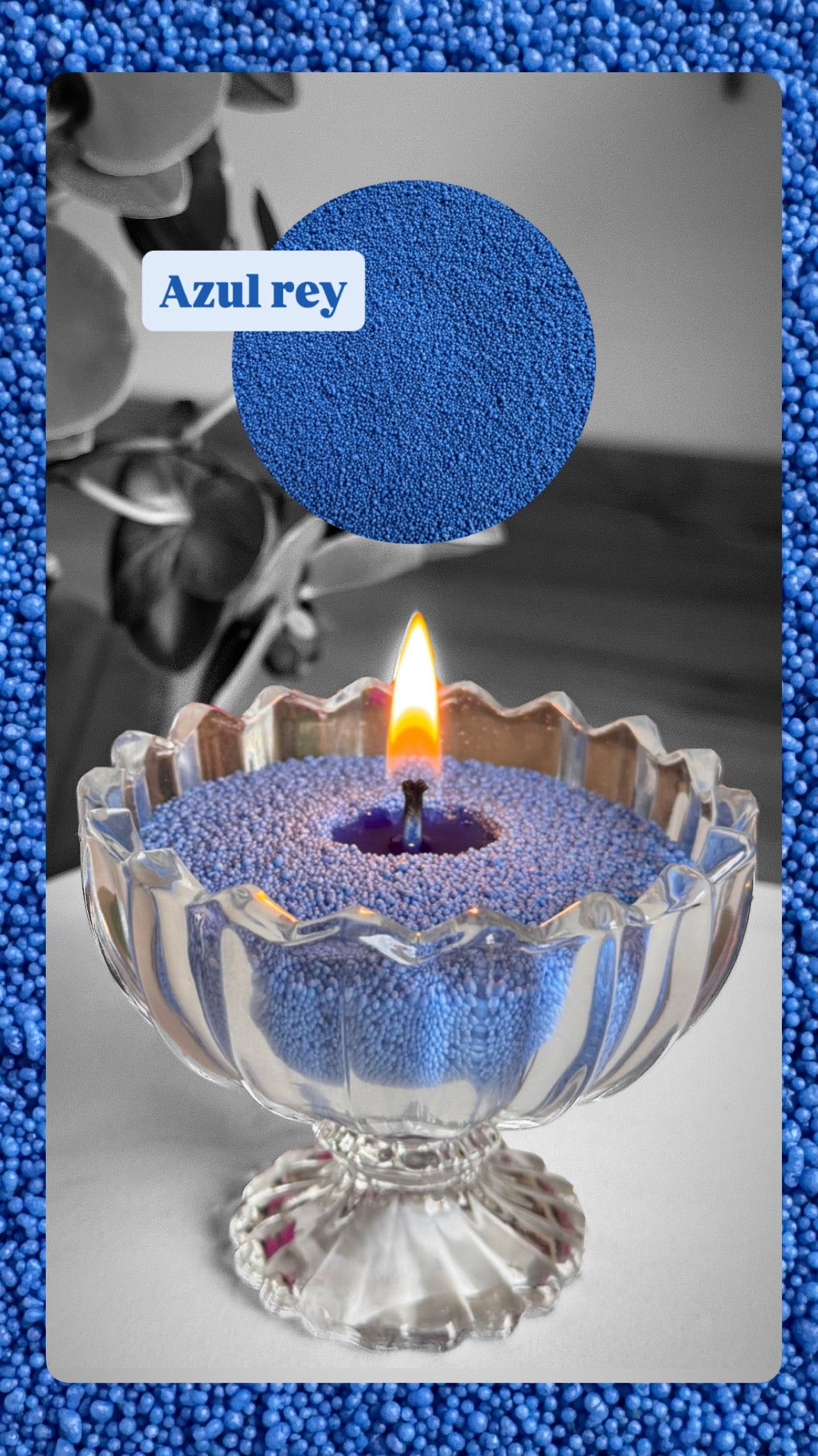 Cera de arena para velas