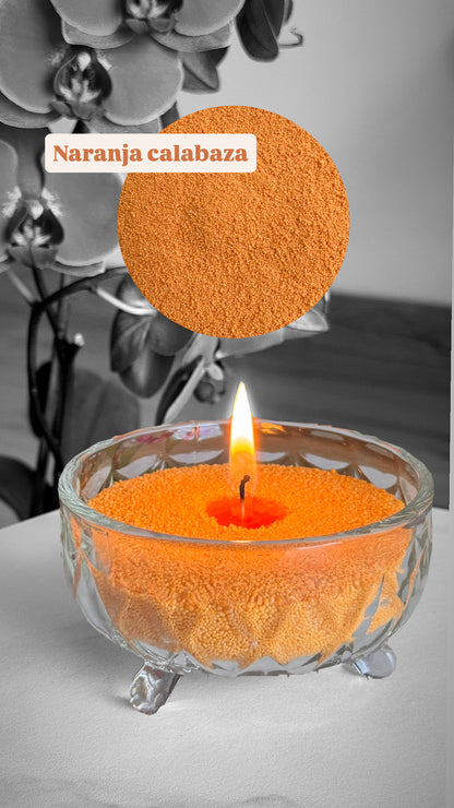 Cera de arena para velas