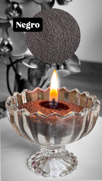 Cera de arena para velas