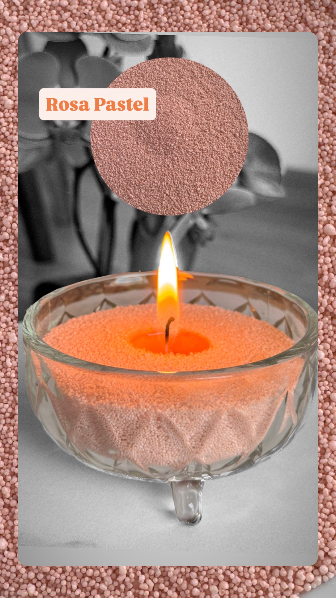 Cera de arena para velas