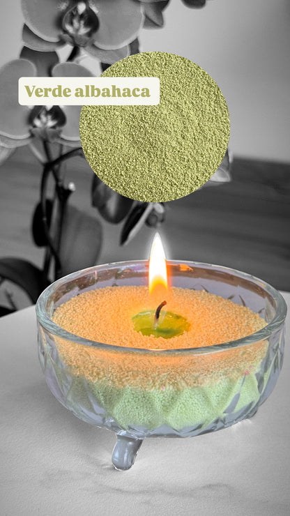 Cera de arena para velas