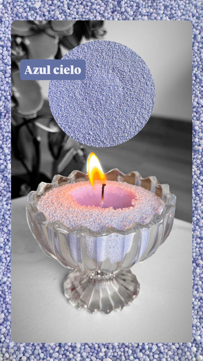 Cera de arena para velas