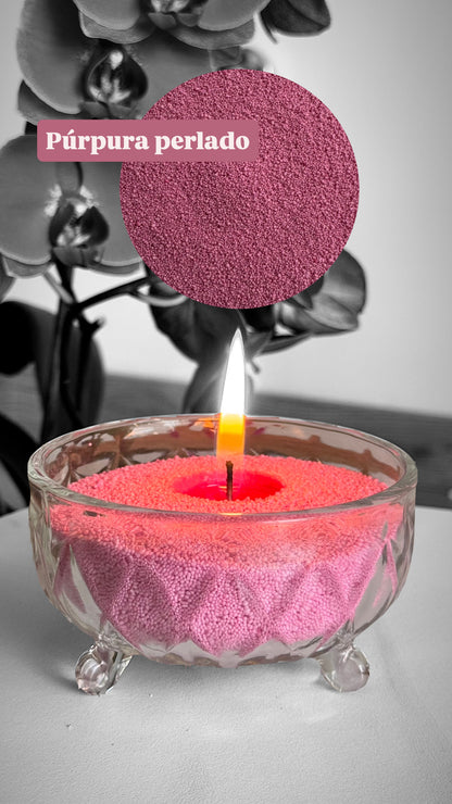 Cera de arena para velas