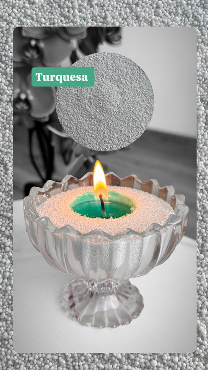 Cera de arena para velas