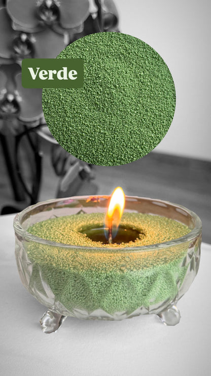 Cera de arena para velas