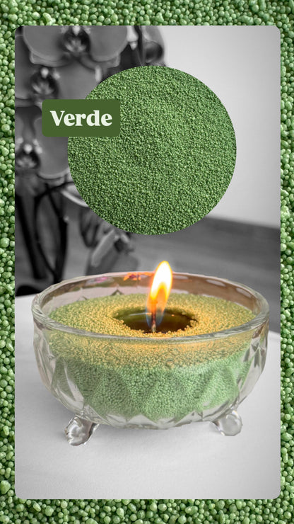 Cera de arena para velas