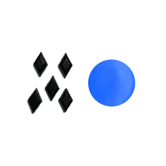 Colorante en chip Azul para velas