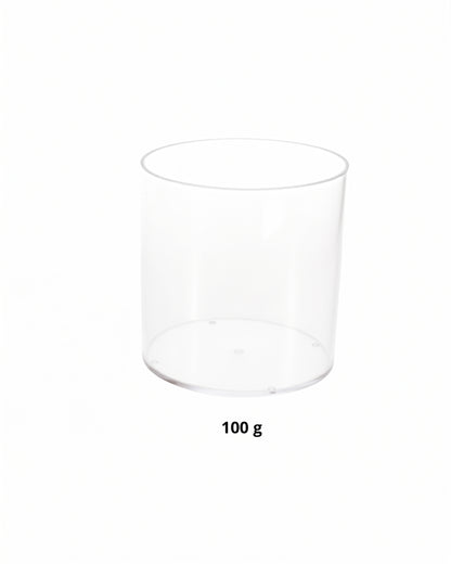 Contenedor acrilico transparente