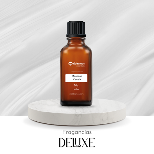 Fragancia velas deluxe manzana y canela DELUX