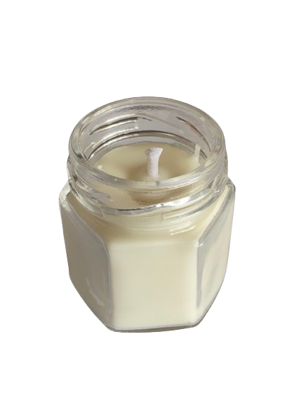 Envase vidrio hexagonal