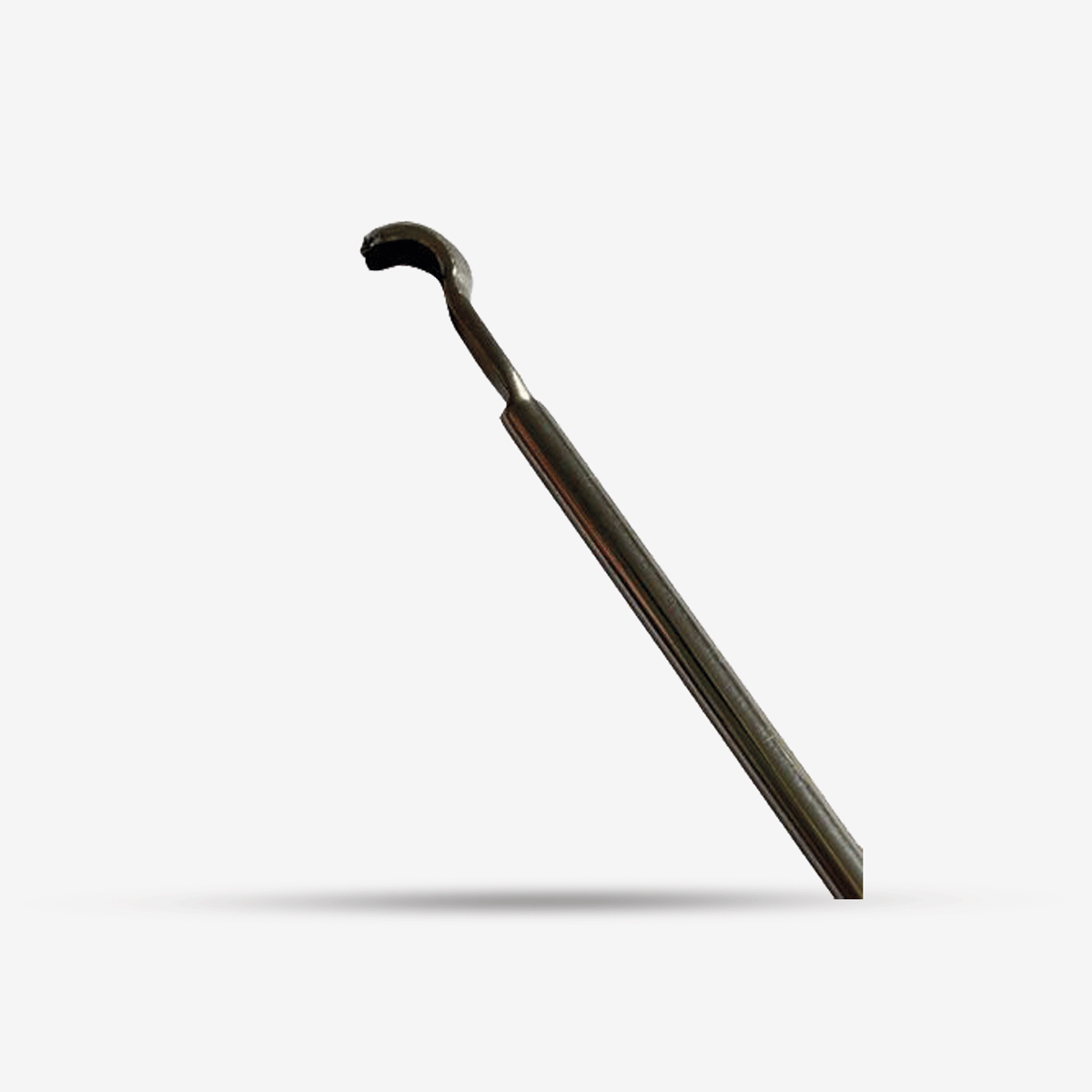 Micro espátula con cuchara metálica