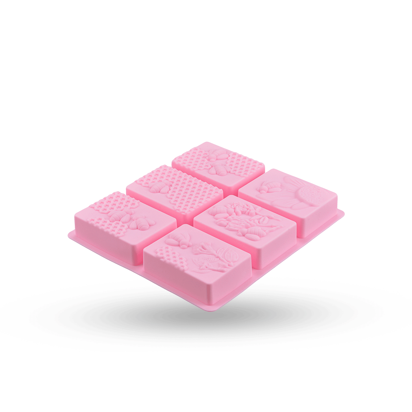 Molde de silicona panal de abejas rectangular