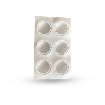 Molde De Silicona redondo Geometrico