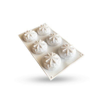 Molde De Silicona redondo Geometrico