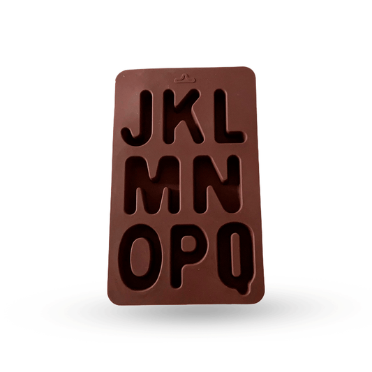 Molde abecedario mediano J - Q