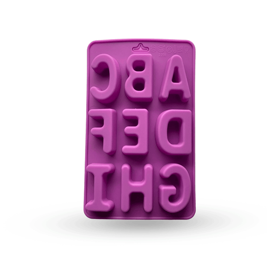 Molde abecedario mediano A - I