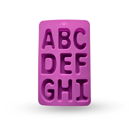 Molde abecedario mediano A - I