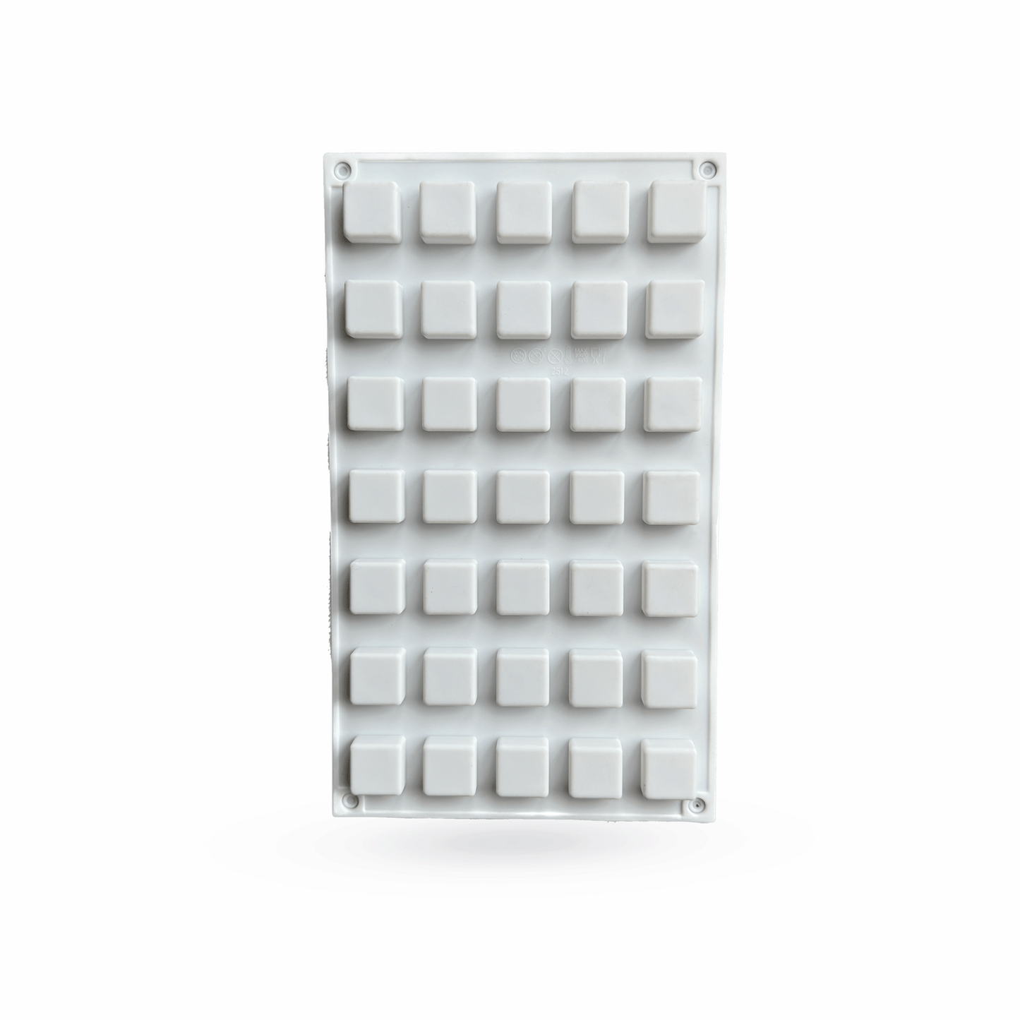 Molde para hacer caramelos chocolates cuadrado