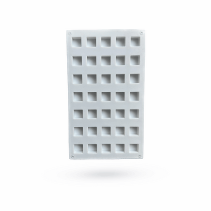 Molde para hacer caramelos chocolates cuadrado