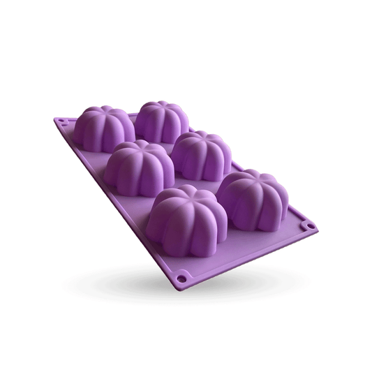 Molde de flores 7 pétalos redondos x 6 cavidades