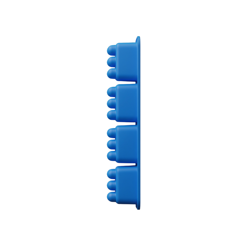 Molde masajeador para jabón rectangular