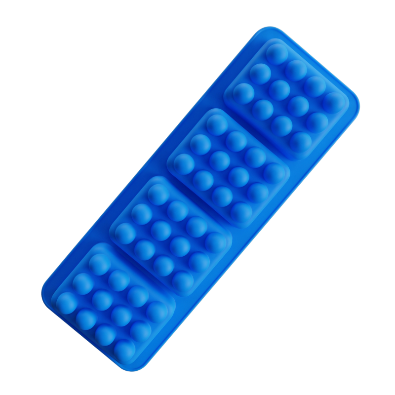 Molde masajeador para jabón rectangular
